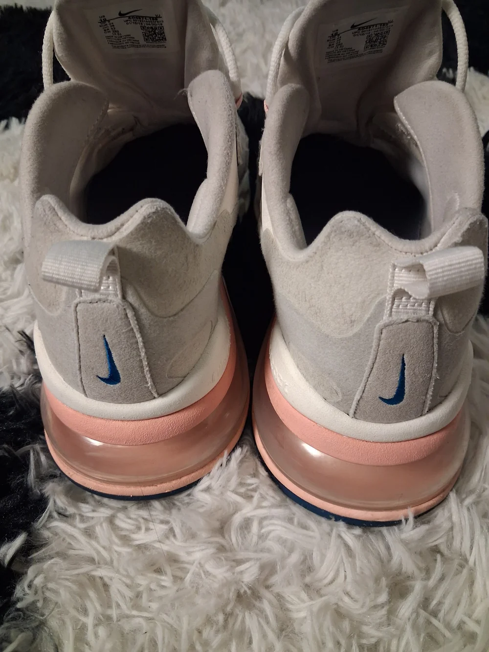 Nike Air Max 270 React Cream/Light Pink Sneakers